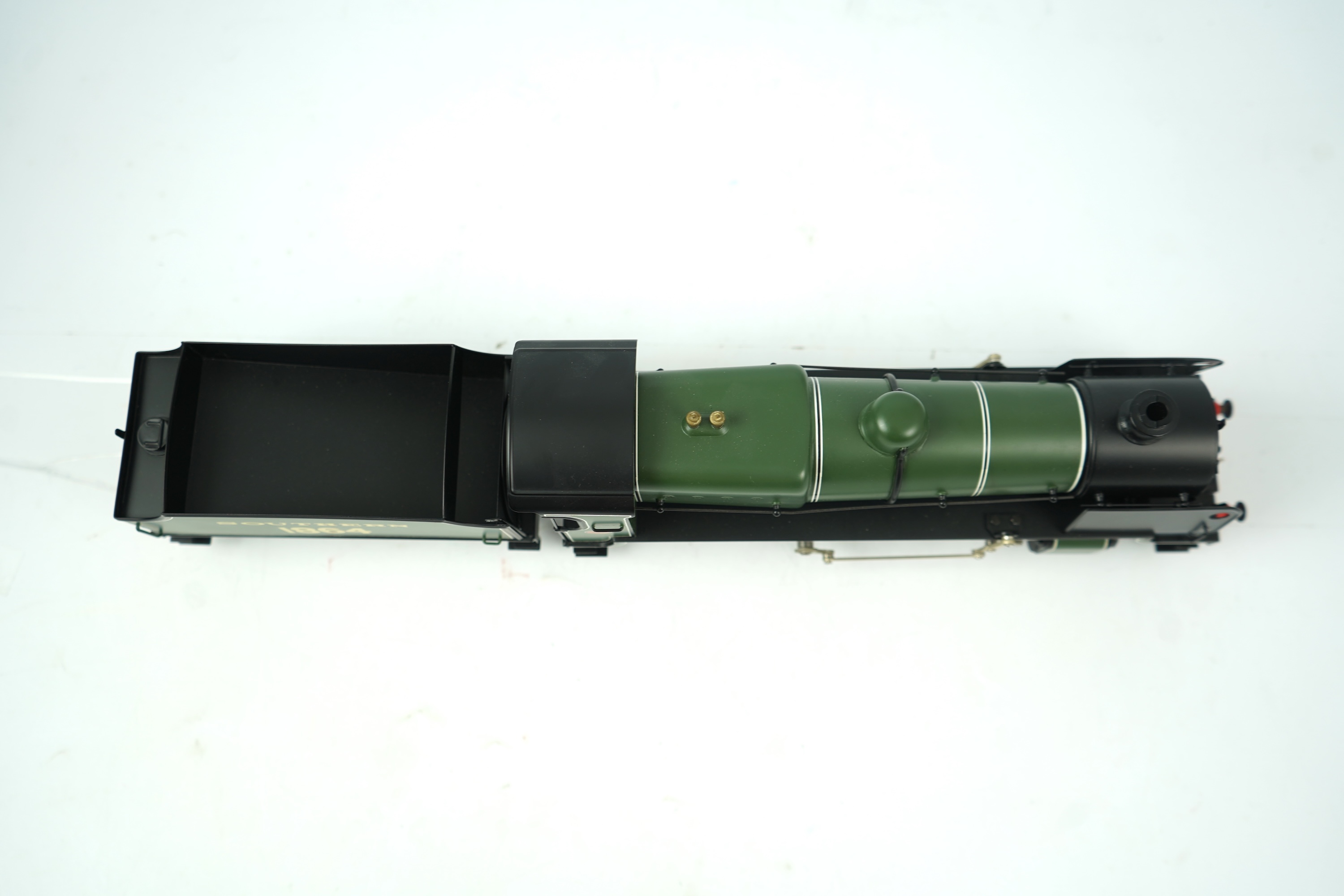 An O Gauge Corgi for Bassett Lowke coarse scale model of Southern Railway N Class, 1864, 2-6-0 locomotive, for three rail operation, with original box.